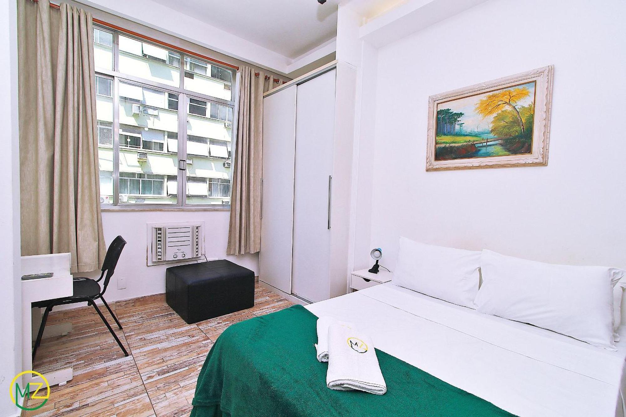 Studio Para 4 Pessoas Com Vista Mar Em Copacabana Rio de Janeiro Exteriör bild